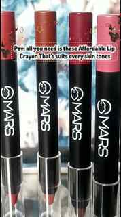 Soft lips. Bold moves. 💄🌸
Obsessed with this Mars Lip Cray