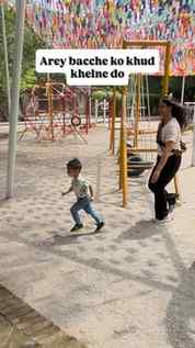 Nazar hati, durghatna ghati. 😭😂
Toddler parents can NEVER