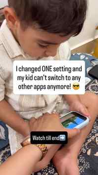 📱✨ If you’re a parent who occasionally gives your child a p