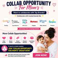 ✨ COLLAB ALERT FOR MOM CREATORS ✨

Want to get a chance to c