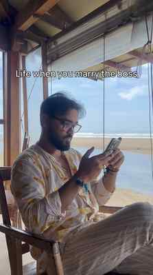 10% vacation, 90% taking calls.😓
Married to an entrepreneu