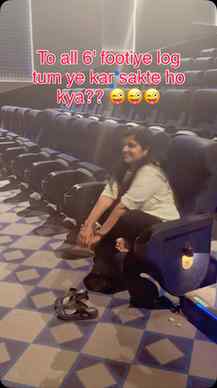 Aajao maidan me 😜😜😜…. Kar ke dikhao 6 futiye😜
6feet,hei