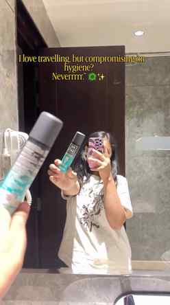 Never compromise with your hygiene✨