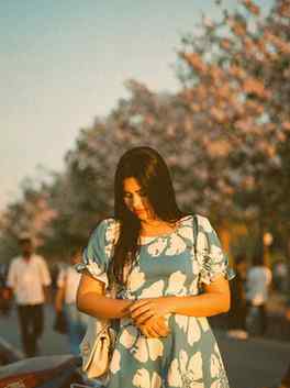 a little sunset, a little me.
