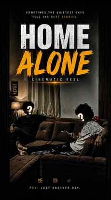HOME ALONE! PART-1
A horror,mysterious,fictional story based