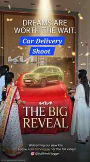 Capturing Beautiful Milestones! 📸 Cinematic Car Delivery Sh