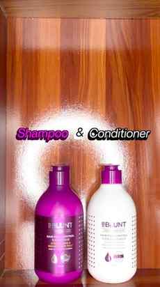No more hair fall 👎 ft @bbluntindia hair fall control shamp