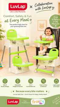 Boster High Chair by @luvlap.in #instagram #viral #collabora