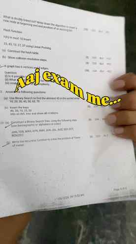 My honest reaction after today's DSA's exam😭

[Hashtag- DSA