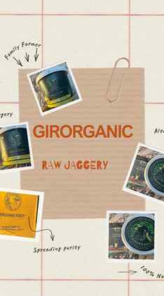 I recently had the chance to try GIRORGANIC Raw Jaggery Powd