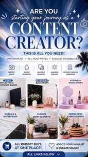 ✨ Starting your content creation journey? You don’t need exp