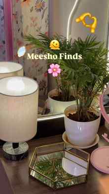 Another Meesho Find🪞🌸✨💓💞🎀🦋🫶