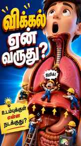 விக்கல் ஏன் திடீரென வருகிறது? 😮 நம்ம diaphragm தசை சுருங்கு