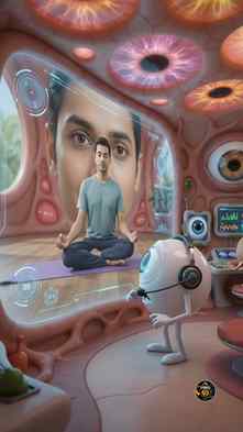 🧘 जब हम Yoga करते हैं, तब शरीर के अंदर क्या होता है
#Yoga #