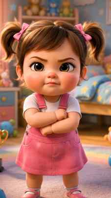 Chocolate nahi dilai toh baat bhi nahi karungi! 🍫😭😅
#Baby