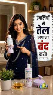 💆♀️ Hair Oil lagate waqt ye mistake mat karna! 😱
Sahi ma