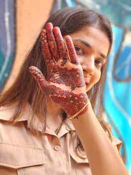 Mehandi Magic ✨️😍
Love in every detail 😍🤭