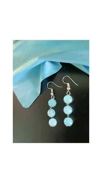 Started with zero followers
Elegant blue gloss earrings💙#ha