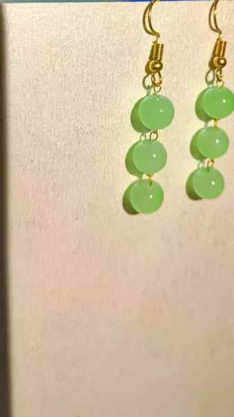 "POV: Turning Raw beads into something magical💚" #jewelry #