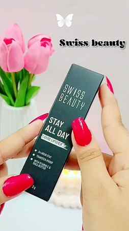 One swipe, All day slay 💄
No touch-ups, no stress —
as Swi