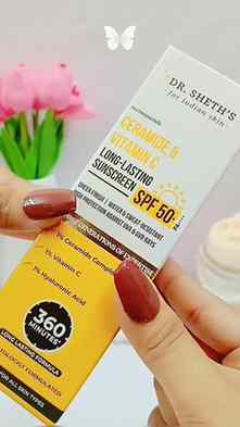 It is not just SPF, it’s daily skin repair 💛
With Dr. Sheth