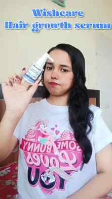Hairfall had me stressed… until I found ✨WishCare Hair Growt