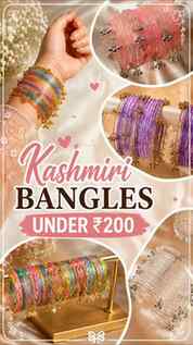 POV: You just found the prettiest bangles under ₹200. 💖✨
Fr