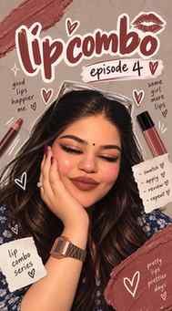 Serving the perfect brown lip with a little concealer trick 