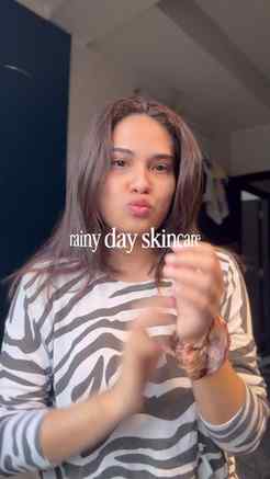 Rainy day skincare