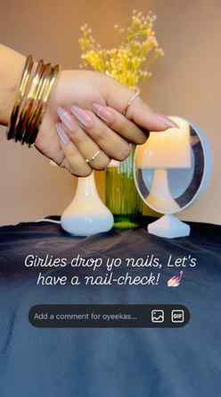 Lemme hv some pretty pretty nail-checks 😍