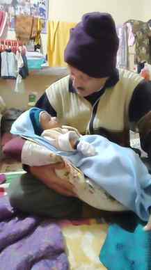 "They wrapped you up and placed you in my arms seven months 