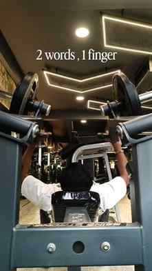 2 words 1 finger π€π»
.
.
.
#royalenfield #helmet #gym #exp