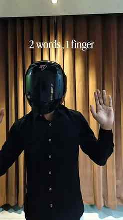 2 words 1 finger π€π»
.
.
.
#royalenfield #helmet #gym #exp