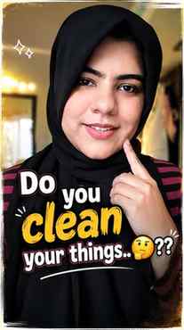 Reminder for cleaning your hygiene products 😉😹

#ameeraver