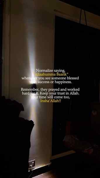 Say Allahumma Barik 🤍 A small Sunnah with a big impact. Whe