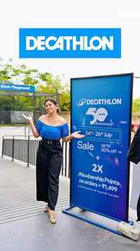 🎉 Decathlon’s 50th Anniversary Sale is LIVE from 24th–26th 