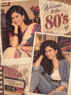A little drama, a lot of glamour — just the way the 80s did 