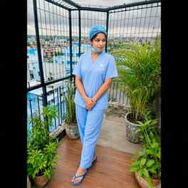 Blue scrubs. Soft smiles. Big dreams. 🩵☁️
Learning beyond t