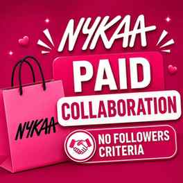 ✨ NYKAA CREATOR OPPORTUNITY ALERT! ✨
Calling all content cr