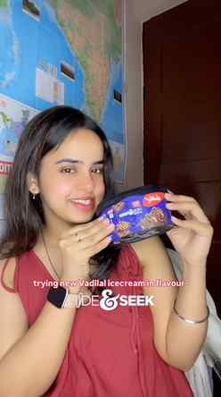 try this Vadilal Hide and Seek ice cream , available on BLIN