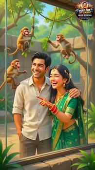 Our First Zoo Trip Together... 🦁❤️
Sab kuch perfect chal ra