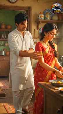 Marriage के बाद First Time He Helped With Household Chores ❤