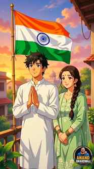 Marriage ke baad First Time Husband Ne Tiranga Ghar Par Laga