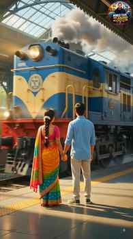 Marriage के बाद First Time We Travelled By Train Together ❤️