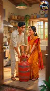 Marriage के बाद First Time Gas Cylinder Khatam Ho Gaya ❤️
Ga