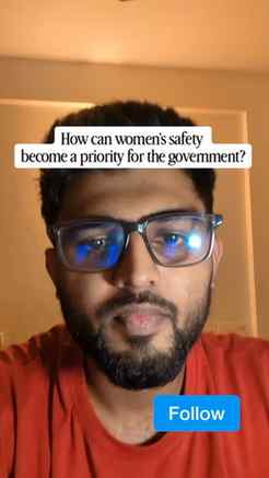 Solution for women's safety in our country. Comment down you