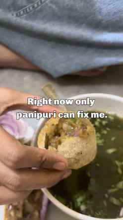 Only panipuri can fix me🙂
(panipuri, foodie, relatable, fy
