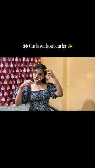 Curls with straightener hack➿👀🙂
(Straightener curls, curl