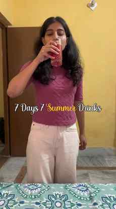 Day 1 of 7 days 7 summer drinks☀️🍹
Summer hydration in a