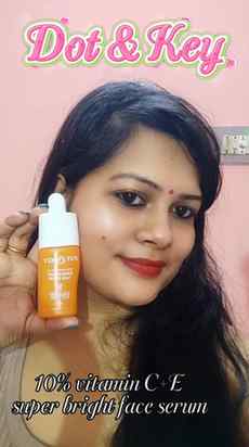 ✨Dot & Key ✨
10% Vitamin C+ E Super bright face serum
.
.
.